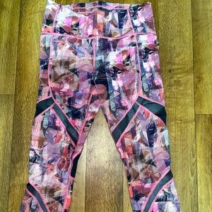 Lululemon patterned leggings size 8